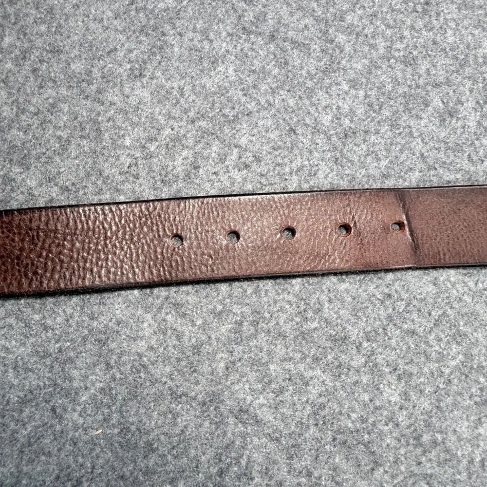 Miguel Bellido Jeans Brown Leather Belt Made in Spain 4690/40 Size 40 105/42